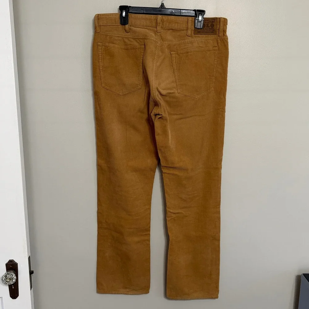 Polo Ralph Lauren Mens 36x32 Brown Corduroy Straight Leg Classic Fit Pants - Picture 3 of 11